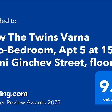 New The Twins Varna Two-Bedroom, Apt 5 At 15 Tsani Ginchev Street, Floor 3 エクステリア 写真